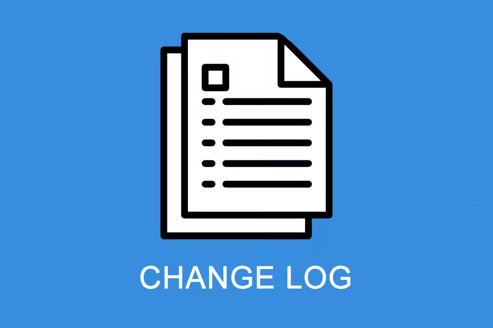 SITE | Website Changlog