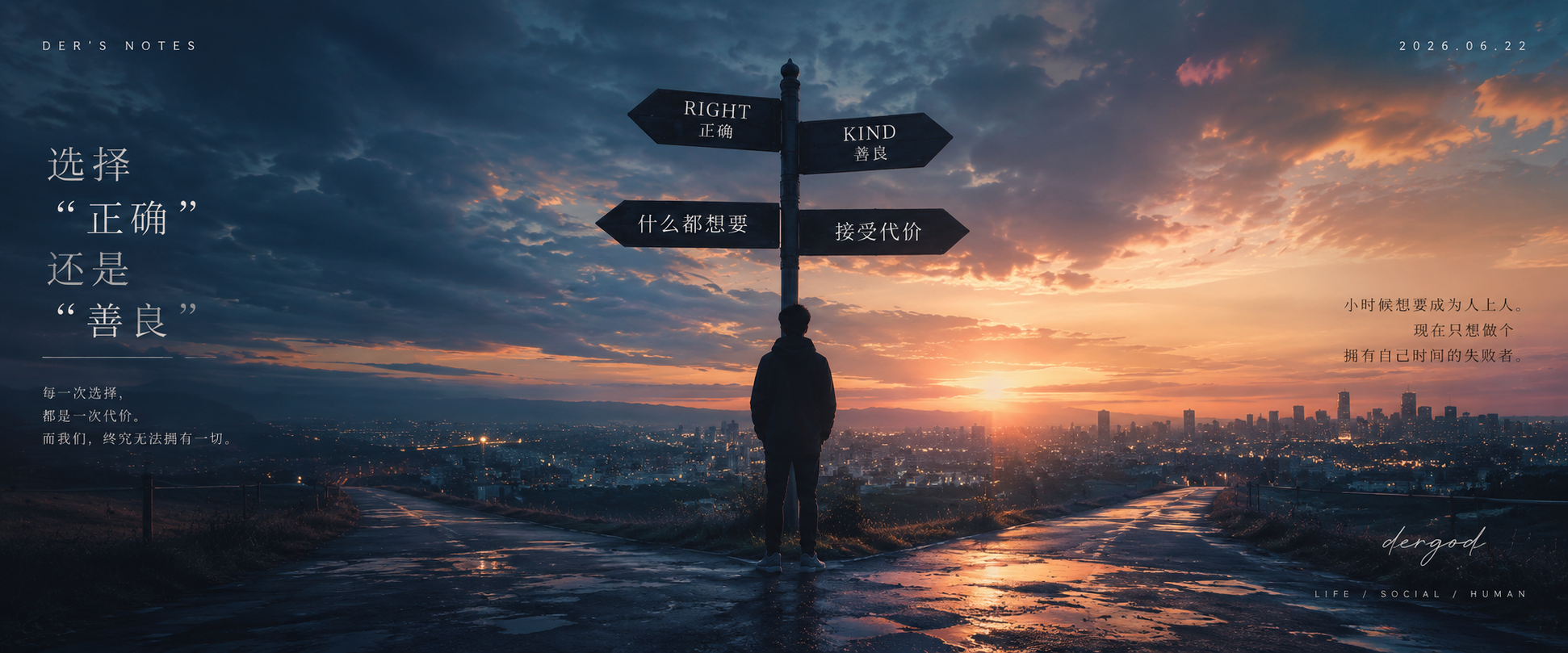 DER | Choose "right" or "kind"